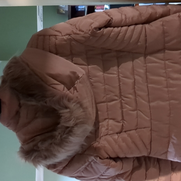 Kenneth Cole NY pink parka - Picture 3 of 6